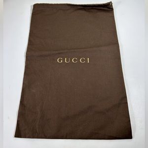 Gucci Authentic dust bag Sz. 11” X 17”. Great condition